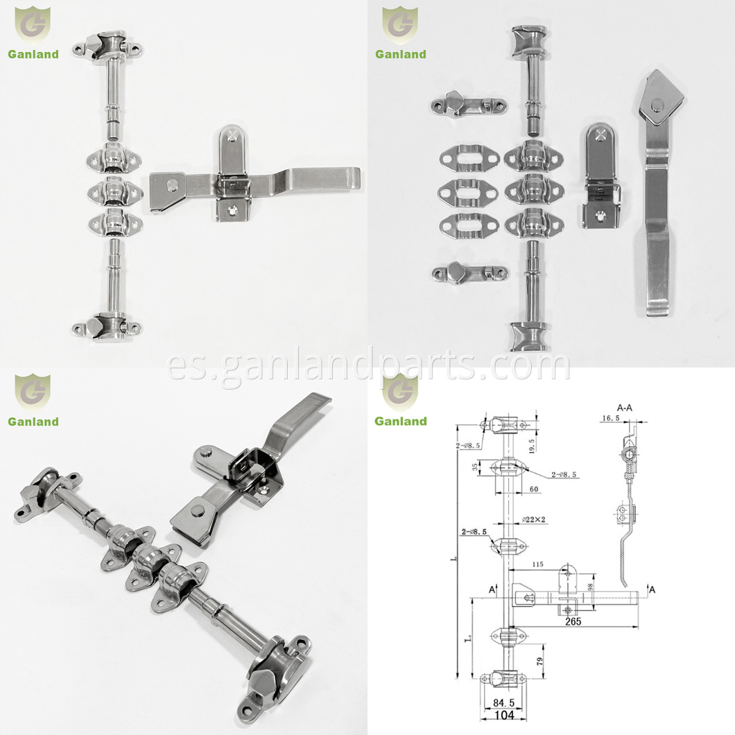 Refrigerated Truck Door Lock